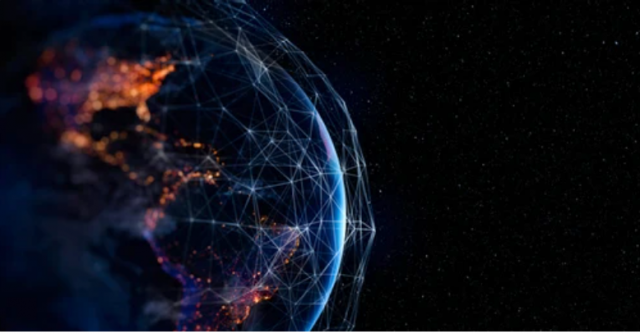 Muestra la bola del mundo con dispositivos conectados gracias a El Internet de las cosas