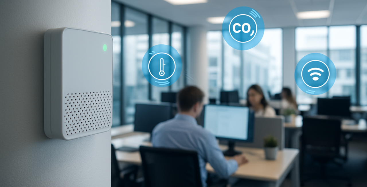 Monitorización ambiental con iot en oficinas